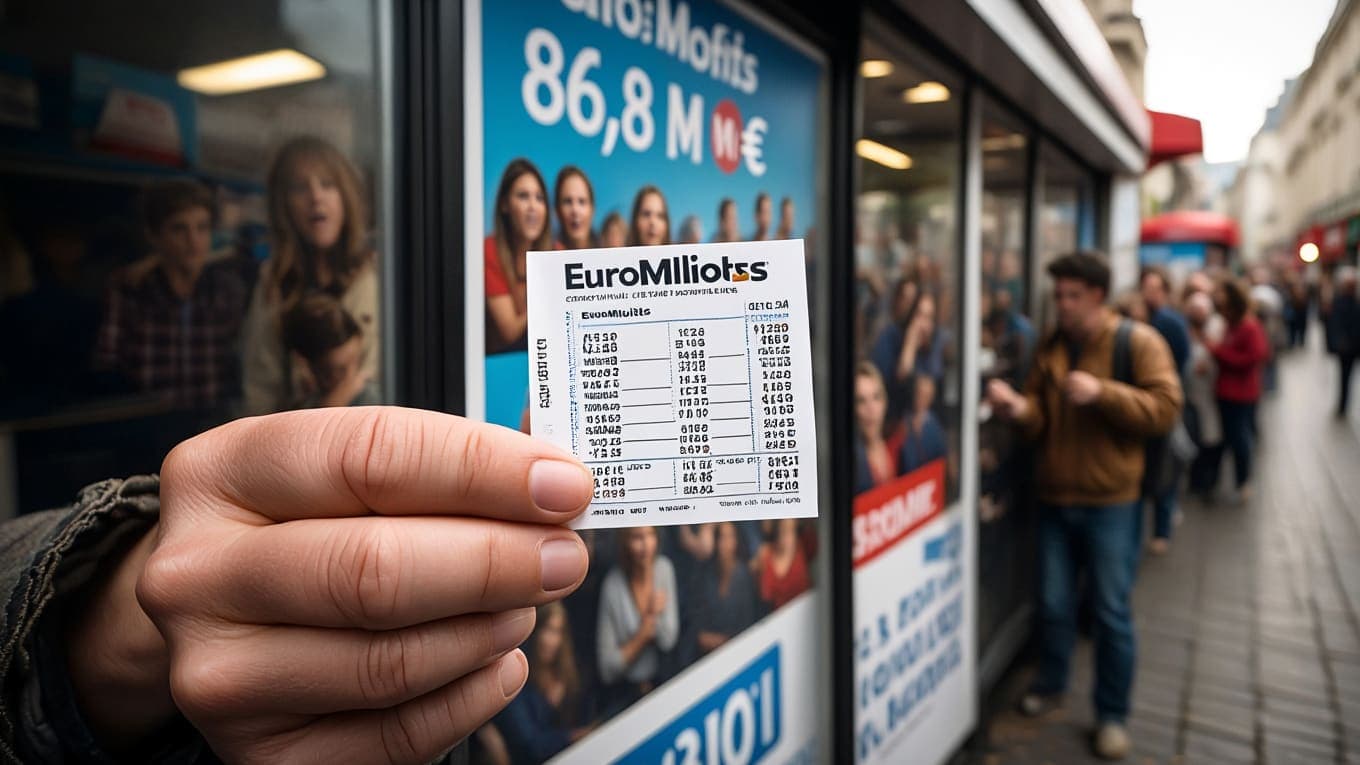 1 - EuroMillions: €87 million jackpot